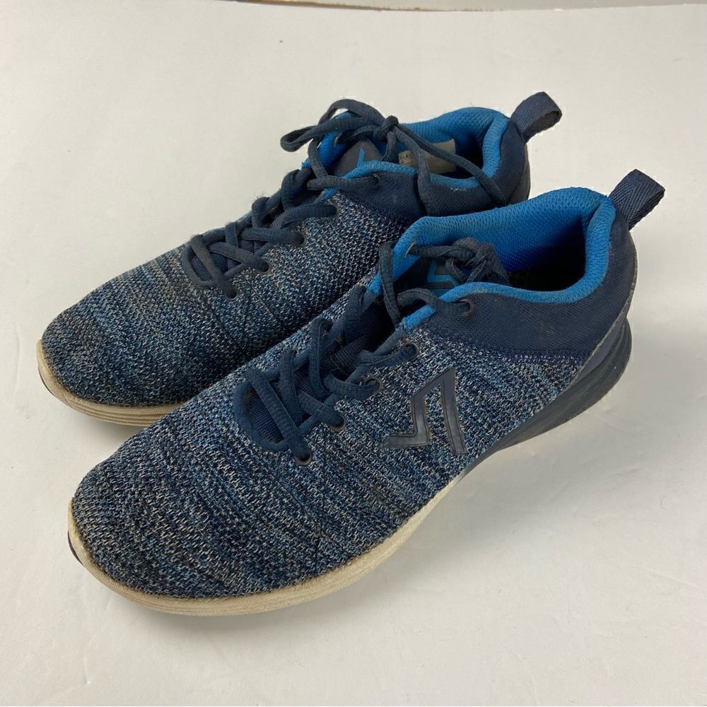 Vionic Adley Sneakers Blue & Black Knit Athletic Walking‎ Shoes Women’s Size 7